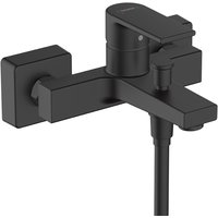 Hansgrohe Vernis Shape Single lever bath mixer for exposed installation - Matt Black - 71450670