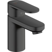 Hansgrohe Vernis Blend Single lever basin mixer 70 CoolStart with pop-up waste set - Matt Black - 71584670