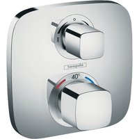 Hansgrohe Ecostat E Thermostatic Mixer for Concealed Installation with shut off / Diverter Valve for 2 Outlets Chrome 15708000