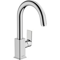 Hansgrohe Vernis Shape Single lever basin mixer with swivel spout and pop-up waste set - Chrome - 71564000