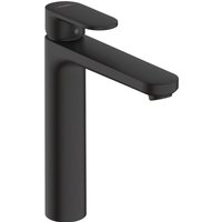 Hansgrohe Vernis Blend Single lever basin mixer 190 with pop-up waste set - Matt Black - 71552670