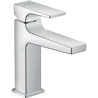 Hansgrohe Metropol Single lever basin mixer 110 with lever handle & push-open waste - Chrome - 32507000