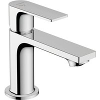 Hansgrohe Rebris E Single lever basin mixer 80 CoolStart with pop-up waste set - Chrome - 72553000