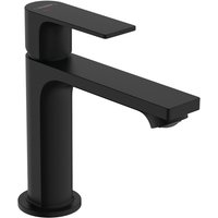 Hansgrohe Rebris E Single lever basin mixer 110 CoolStart with pop-up waste set - Matt Black - 72559670