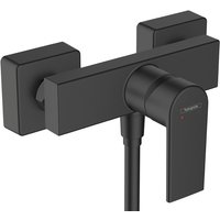 Hansgrohe Vernis Shape Single lever shower mixer for exposed installation - Matt Black - 71650670