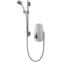 Aqualisa Aquastream 813.40.21 Thermostatic Mixer Power Shower White/Chrome