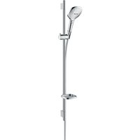 Hansgrohe Raindance Select E Shower set 120 3jet EcoSmart 9 l/min, shower rail 90cm & soap dish Chrome 26623400